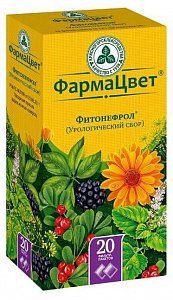 Фитонефрол сбор урологический фильтр-пакетики 20 шт.