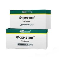 Форметин таблетки 500 мг 30 шт.