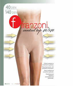Franzoni Колготки Control top 40/140 р.4 nero