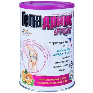Геладринк Артродиет порошок 390 г Апельсин (БАД)