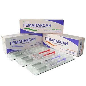 Гемапаксан раствор для подкожного введения 6000 МЕ/0,6 мл шприц 6 шт.