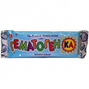 Гематогенка кокосовая батончик 40 г