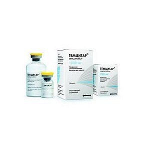 Гемцитар лиофилизат для приготовления раствора для инфузий 1000 мг флакон 1 шт.