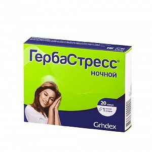 Гербастресс ночной капсулы 20 шт. (БАД)