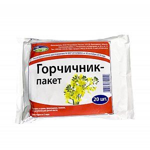 Горчичник пакет 20 шт. Петрофарм