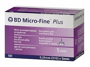 Иглы Micro-Fine+ 31G 0,25х5 мм 1 шт.