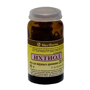 Ихтиол мазь для наружного применения 10% 25 г МФФ