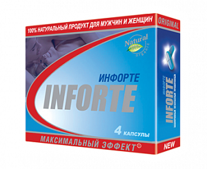 Инфорте капсулы 300 мг 12 шт.