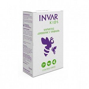 Инвар Кидс Мармелад Прополис с травами 3,5 г 18 шт.