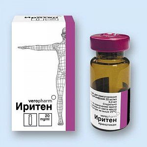 Иритен концентрат для приготовления раствора для инфузий 20 мг/мл флакон 7,5 мл 1 шт.