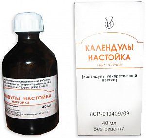 Календула настойка 40 мл Ивановская ФФ