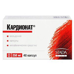 Кардионат капсулы 250 мг 40 шт.