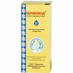 Карниланд капли подъязычные 25 мл