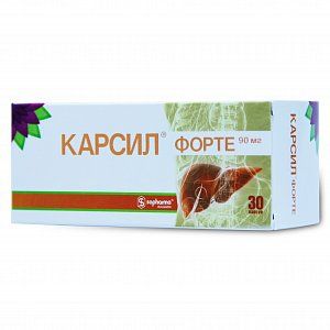 Карсил Форте капсулы 90 мг 30 шт.