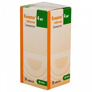 Кеналог таблетки 4 мг 50 шт.
