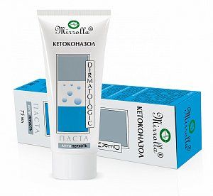 Кетоконазол паста Антиперхоти 75 мл Мирролла