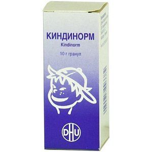 Киндинорм гранулы гомеопатические 10 г для детей с 1 года