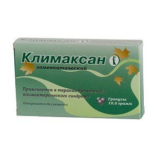 Климаксан гомеопатический гранулы 10 г