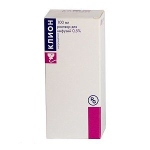 Клион раствор для инфузий 500 мг флакон 100 мл