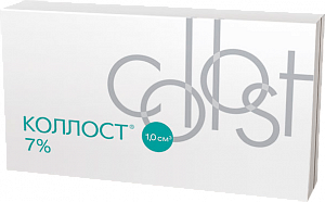 Коллост гель 7% 1 см3