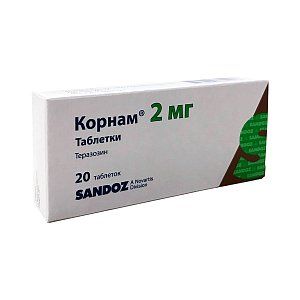 Корнам таблетки 2 мг 20 шт.