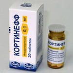 Кортинефф таблетки 0,1 мг 20 шт.