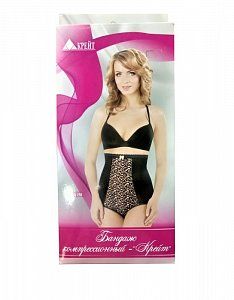 Крейт Бандаж Д-248 компресионный р.4 черно-бежевый