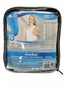 Крейт Бандаж М-100М онкологический после мастэктомии р.4 Белый Левый