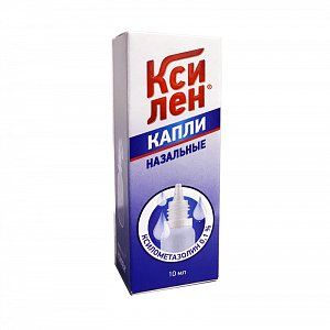 Ксилен 0,1% 10 мл капли назальные
