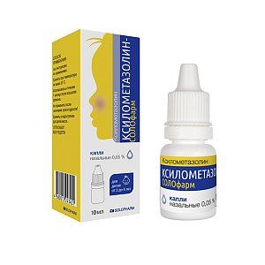 Ксилометазолин-Солофарм капли назальные 0,05% 10 мл Гротекс