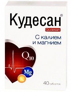Кудесан с калием и магнием таблетки 40 шт. (БАД)