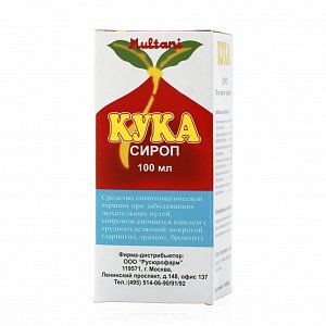 Кука сироп флакон 100 мл