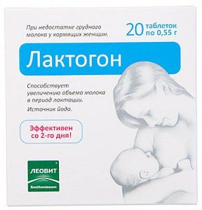 Лактогон  Леовит таблетки 20 шт.