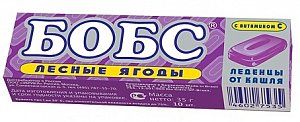 Леденцы Бобс лесные ягоды 3,5 г 10 шт.
