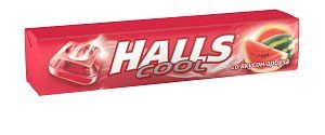 Леденцы Halls арбуз 33г №9