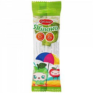 Леденцы Петушок с цинком и витамином С Яблоко 17 г