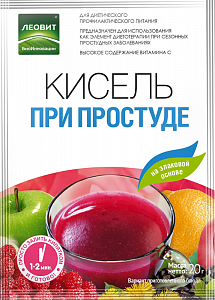 Леовит Кисель при простуде 20 г