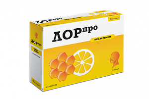 Лорпро медля лимон леденцы n16