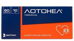 Лотонел таблетки 10 мг 60 шт.