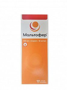 Мальтофер сироп 10 мг/мл флакон 150 мл