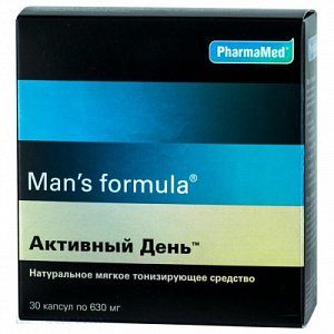 Man`s formula Активный день капсулы 30 шт.