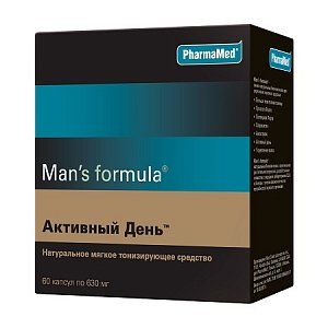 Man`s formula Активный день капсулы 60 шт.