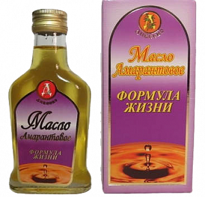 Масло амарантовое пищевое 100 мл Формула жизни
