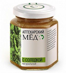 Мед аптекарский с солодкой 250 г