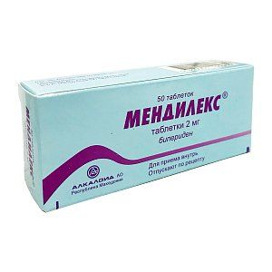 Мендилекс таблетки 2 мг 50 шт.