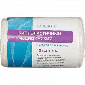 Меридиан Бинт 10 x 400 см эластичный