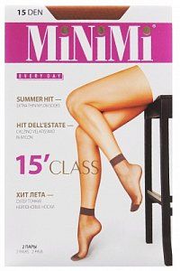 MiNiMi Носки женские Class 15 Den 2 пары Daino