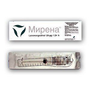 Мирена внутриматочная терапевтическая система 20 мкг/24 часа 1 шт.