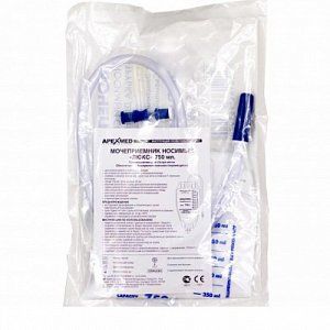 Мочеприемник Люкс (D50) ножной с краном 750 мл