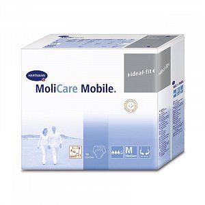 MoliCare Mobile Подгузники-трусики для взрослых р.M 14 шт. (80-120см)